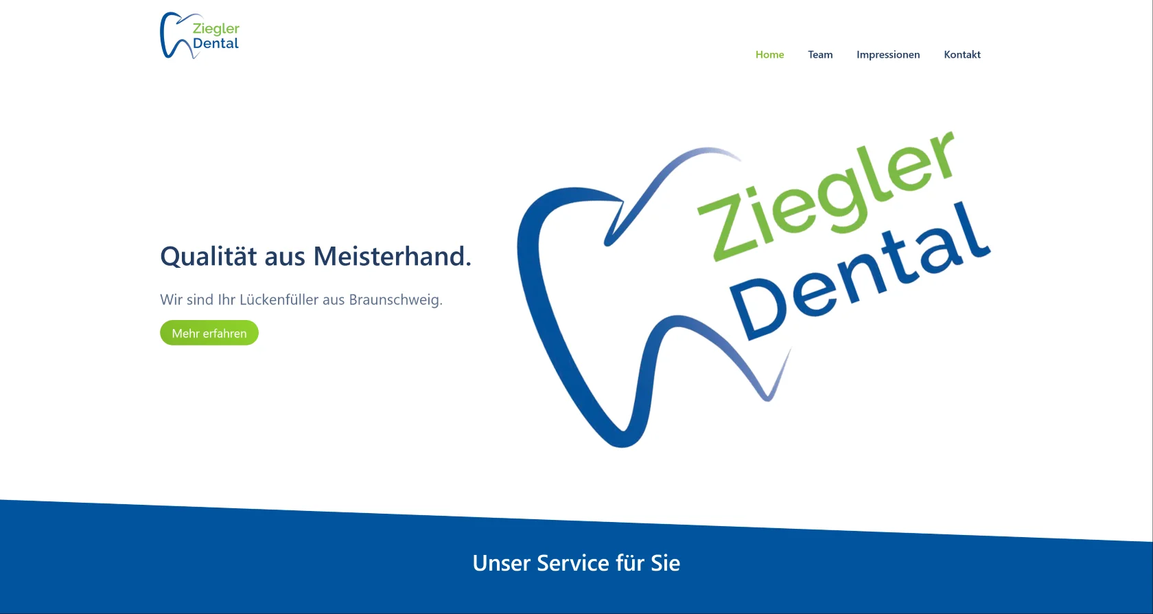 Ziegler Dental Website